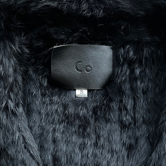 CO. Rabbit Fur Jacket - Picture 2 of 8